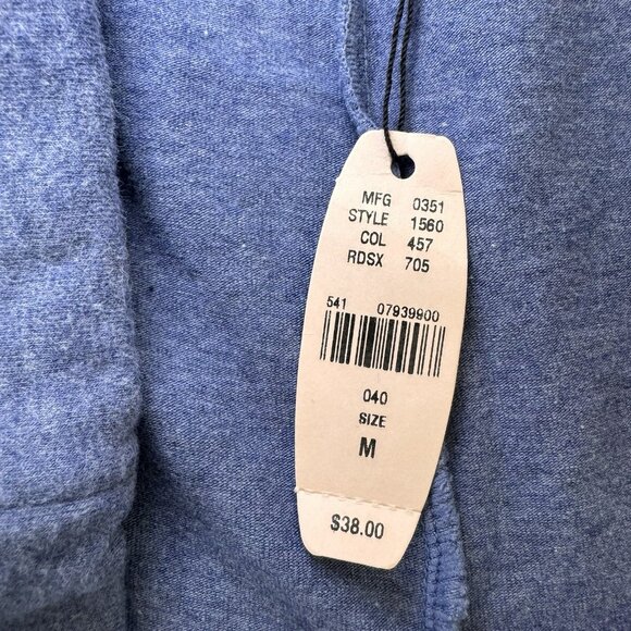 Victorias Secret Heather Blue PantsLeggings, wide leg/bell bottom style Medium - Picture 5 of 5